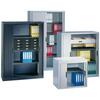 Shutter cabinet 1 shelf 720x800x420mm RAL 7021